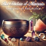 Bol Tibétain et Minéraux Une Harmonie de Vibrations pour la Guérison et la Relaxation