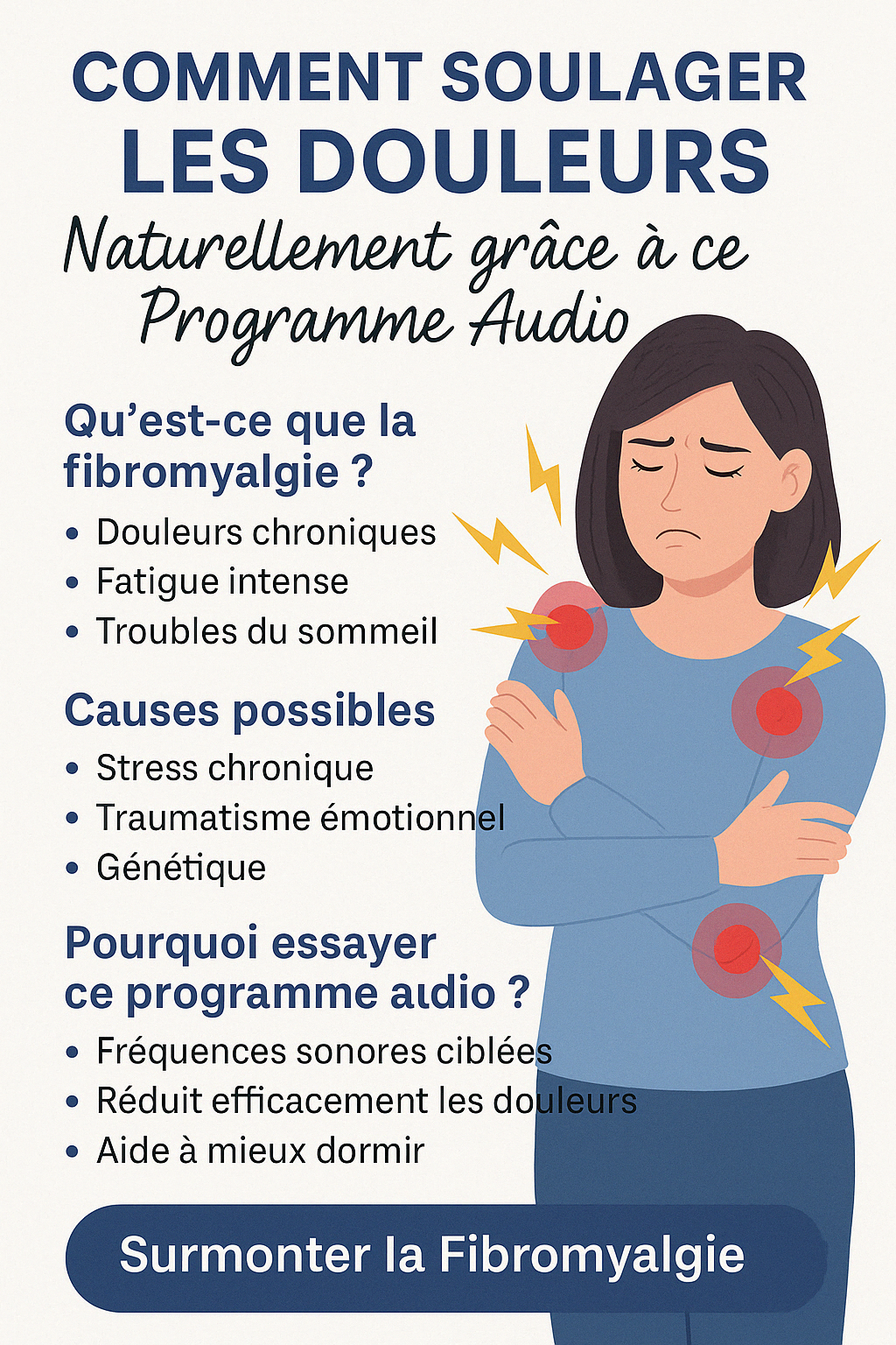 fibromyalgie soulager la douleur des symptomes grace a ce nouveau traitement naturel audio